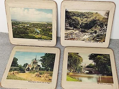 Vintage Pimpernel Set Of 4 British Landmarks Cork Backed 🔥 FAST POSTAGE  • $6.95