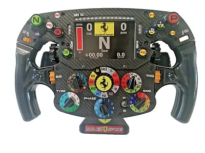 Charles Leclerc_FULL SIZE Replica SF 23_2023 Ferrari F1 Steering Wheel • £280
