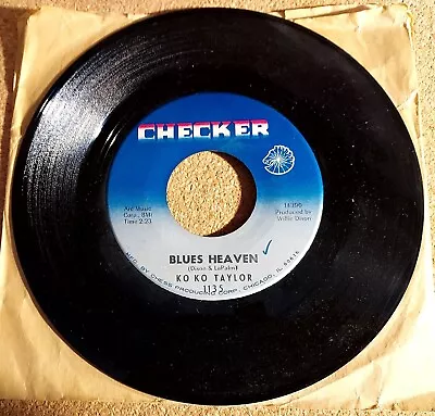 BLUES 45: KO KO TAYLOR Wang Dang Doodle/Blues Heaven Mislabeled • $10.47