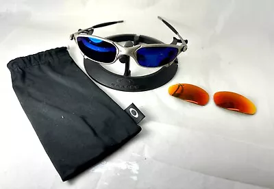 Oakley PLASMA FIRE JULIET P041074 ICE Vintage Sunglasses • $345