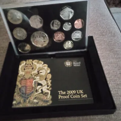 2009 UK Proof Set 12 Coin Incl. Key Gardens. COA Box Low Mintage RARE • £375