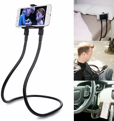 TechFlo Flexible Lazy Neck Mobile Phone Stand Bendable Holder For Smartphones • $26.99