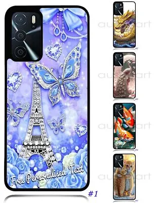 Personalised Text Phone Back Case For OPPO A Series - A98 96 A91 A78 A73 A57 A53 • $14.98