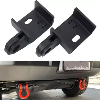 ✨1Set Front Tow Hook D Ring Mount Brackets For 2009-2022 Toyota Tacoma 88711 • $22.20