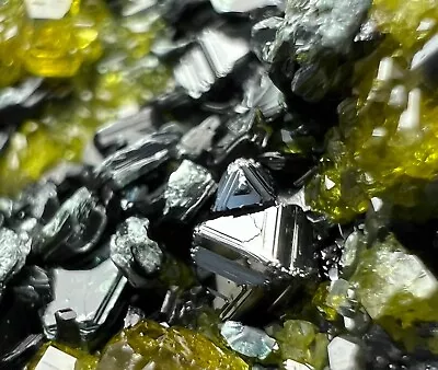 94 CT. Magnetite Small Crystals Combined With Vesuvianite Crystals On Matrix @AF • $9.99