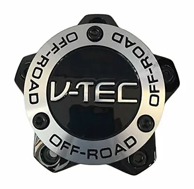 $49.99 • Buy V-TEC Wheels C394GB-5 Black Wheel Center Cap