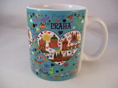 $9.95 • Buy Prague Souvenir Coffee Mug Stoneware Praha Praga Prag Czech Republic