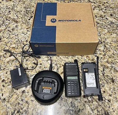 Motorola CP100D Radio Digital Full Keypad UHF 403-480 MHZ AAH87YDF9JA2AN • $349.99