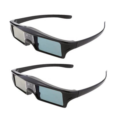 £31.93 • Buy 2 Pieces 144 Hz DLP Rechargeable Shutter Glasses For All 3D