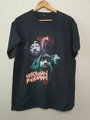 Method Man & Redman Shirt Adult Large Black Blackout Tour 2016 Rap Music Y2K • $63.70