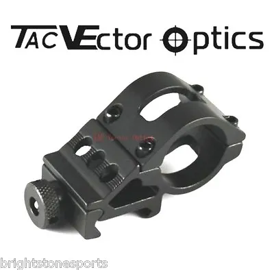 Vector Optics 1 Inch 1  Offset Weaver Mount Ring For Laser Flashlight Scope • $16.95