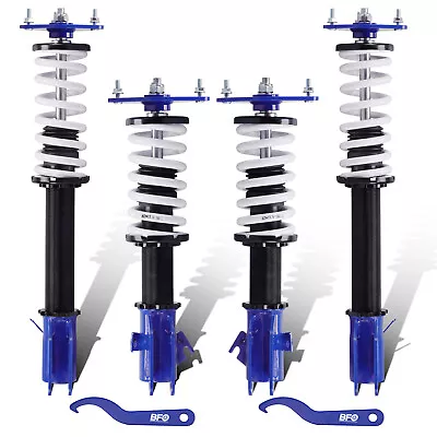 BFO Lowering Coilovers Shock Springs For Subaru Impreza WRX 02-07 Forester 03-08 • $225