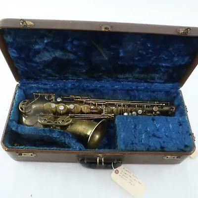 Selmer Paris Mark VI Alto Saxophone In Original Lacquer SN 225298 FRESH REPAD • $4399