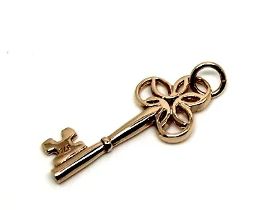 Kaedesigns 375 Genuine New 9ct Rose Gold Solid 21st Or 18th Key Pendant / Charm • £139.07
