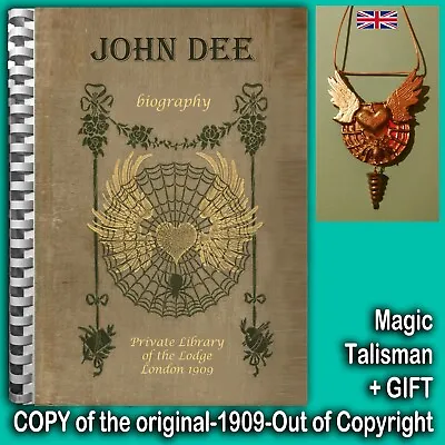 £155 • Buy Antique Book Biography John Dee Occult Rare Esoteric Black Magic History Alchemy