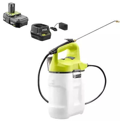 RYOBI ONE+ 18V Cordless Battery 2 Gallon Chemical Sprayer Full Kit • $107.99