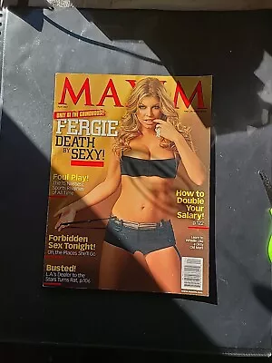  Maxim Magazine - Fergie Men's Issue - L 9256 • $9