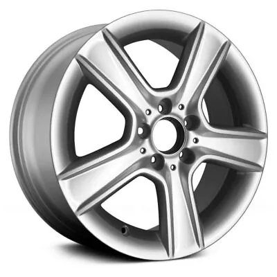 Wheel For 2010-2011 Mercedes C300 17x8.5 Rear Alloy 5 Spoke Silver Offset 58mm • $323