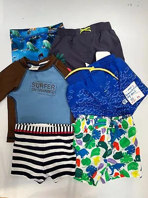 Babies 6 Piece Assorted Swimming Bundle Size 0-3 Months #RS • £3.55