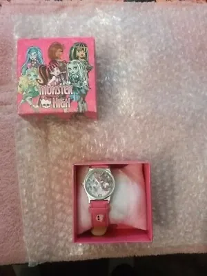 Monster High Analog Watch W/ New Battery Installed  Red Band • $14.95