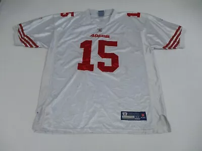 Reebok San Francisco 49ers Michael Crabtree Jersey Mens 54 White NFL • $29.88