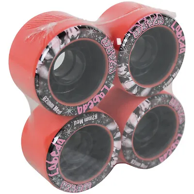 Labeda Quad Wheels Speed Jam Derby Roller Skate Diva Medium Slim 62mm 4-Pack • $23.95