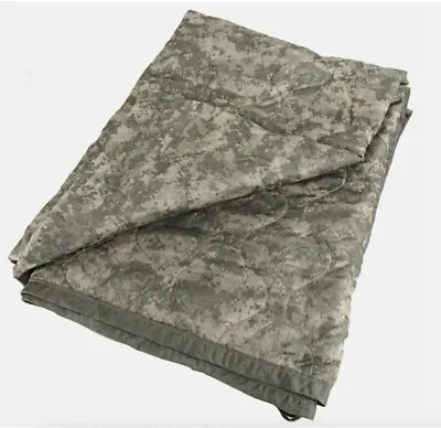 Used US Army Poncho Liner Woobie ACU UCP Digital Camo Military Issue Blanket • $10.50