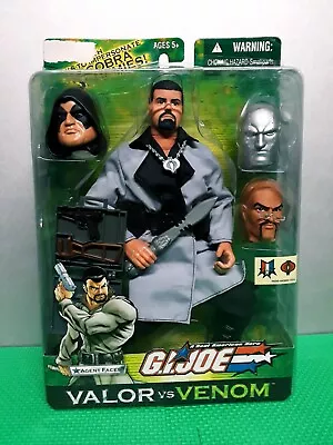 G.I. Joe Valor Vs. Venom 12'' Action Figure Hasbro Agent Faces Spy Troop 2003 • $29.95