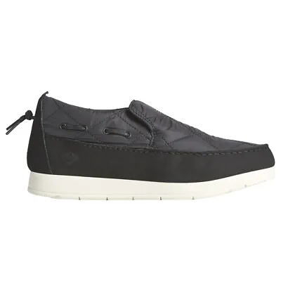 Sperry MocSider Slip On  Mens Black Casual Shoes STS23793 • $19.99