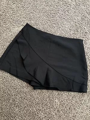 Zara Skort Black Short Womens Size Large  • $5