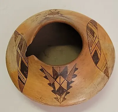 $2900 • Buy Antique Early Nampeyo Of Hano HOPI Pottery Seed Pot Bowl Vase 