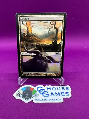 MTG Magic - Basic Swamp Core Set 2013 Custom Foil Altered Card #B *CCGHouse* • $24.99