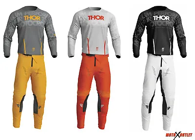 $154.90 • Buy Thor Mono Pulse Dirt Bike Gear Combo Adult Motocross Pant Jersey Kit MX 2023