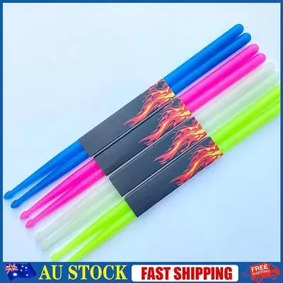 2 Pcs 5A Light Up Drum Sticks Luminous Drum Stick For Adults Kids Professional • $11.01