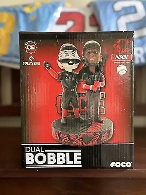 Elly De La Cruz & Mr Redlegs Cincinnati Reds Cycle Dual Bobblehead FOCO NEW #150 • $100