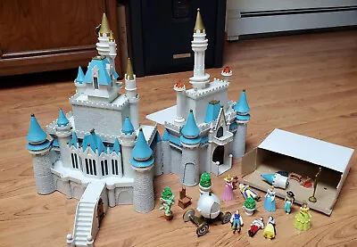 Vintage Disney World Cinderella Castle Monorail Park Playset Retired Works READ • $75