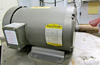 ✌new Baldor Electric Motor 182t 3ph 460v 3450/1725 Rpm 3-1.5 Hp 2 Speed 36a01w62 • $449.10