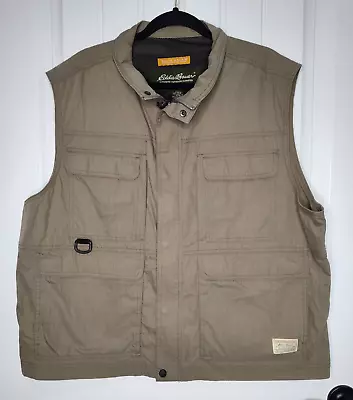 Eddie Bauer Mens Performance System Vest Explorer Jacket Size XXL Green NWT • $34.99