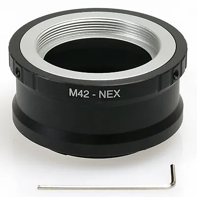 M42 Screw Zenit Zeiss Lens To NEX E Mount Adapter NEX-7 5T 6 A6000 A7 A7R A5100 • $6.50