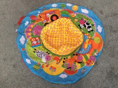 £5.99 • Buy Baby Galt Activity Playnest Spare Replacement Zip Ring COVER ONLY Farm Animals
