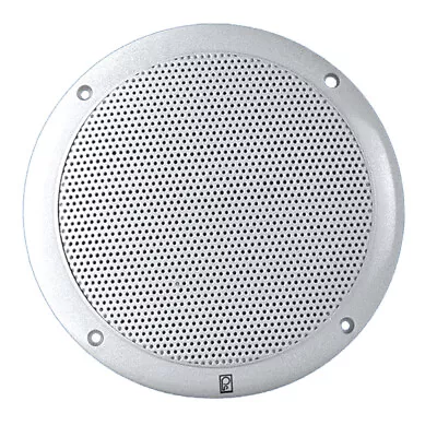 Poly-Planar MA-4056 6  80 Watt Marine Speakers - White Pair W/Rugged Waterproof • $75.26