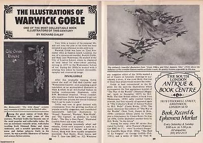 The Illustrations Of Warwick Goble. This Is An Original Article Separated From A • £11.49