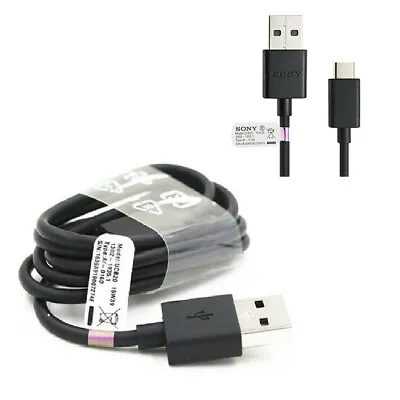 Fast Charger Type-C USB Data Charging Cable Lead For SONY Xperia XZ/L1 /XA1 /XZ • £3.95