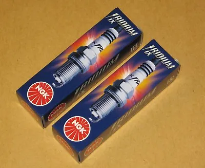 2 Spark Plugs NGK Iridium BR8EIX • £34.37