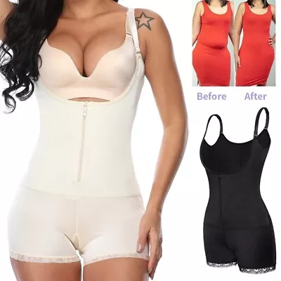 Women Shapewear Corsets Full Body Shaper Waist Trainer Cincher Underbust Slim UK • £6.79