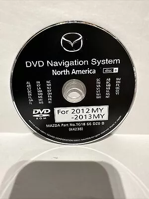 OEM Mazda Navigation Disc TG18 66 DZ0 B  2012 2013 Disc B • $129.99