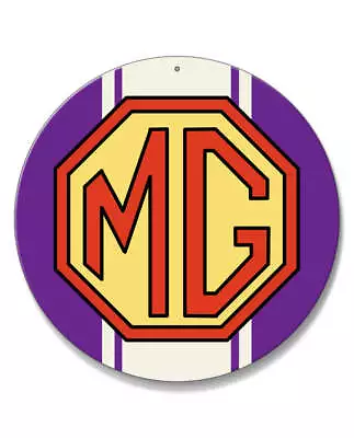 MG Emblem Round Aluminum Sign - Aluminum - 14 Colors - Made In The USA • $25.90