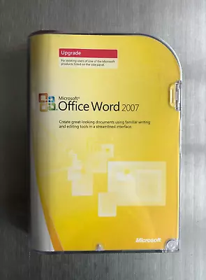 MICROSOFT Office Word 2007 Upgrade • $49.99