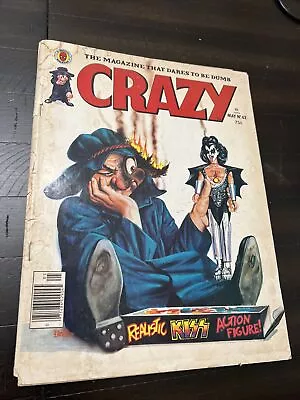 CRAZY Magazine #62 Marvel KISS Gene Simmons May 1980 STAN LEE 62 • $20