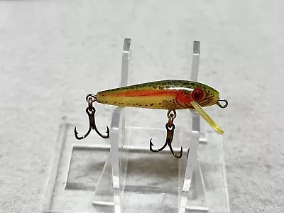 Vintage Rebel Fly Rod Minnow Lure In Rainbow Trout Color 1.5” • $12.95